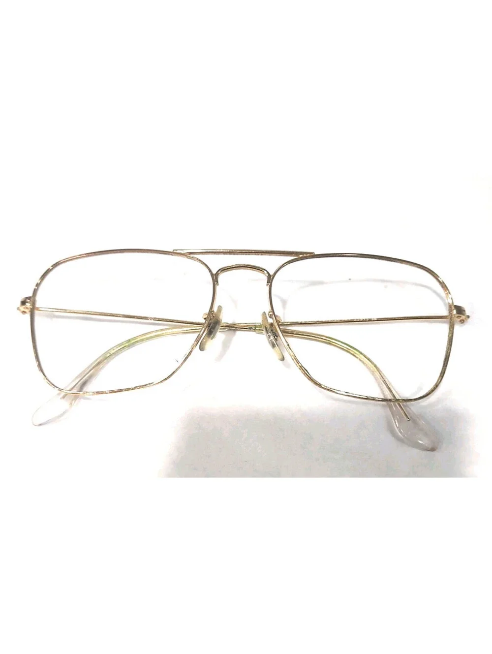 Ray Ban RB3136 Caravan 001 No Lenses Gold Metal Sunglasses Frame Only 55-15